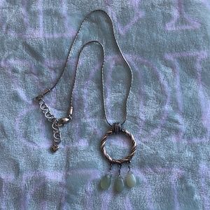 Brighton Meridian Jade Necklace